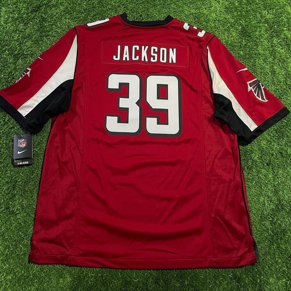 Nike Steven Jackson Atlanta Falcons NFL Jersey Men's Size XL Red NWT‎ New Tags